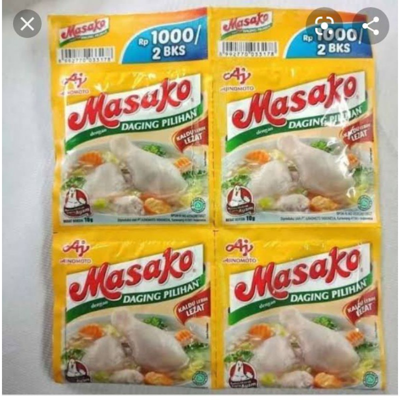 

masako rentengan isi 6 renteng 12 sacet