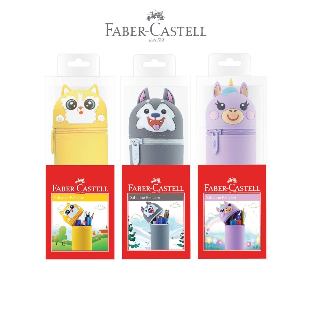 

Tempat Pensil Faber Castell Silicon Pencase Karakter Softcase Tempat Pensil Karakter Lucu - SHESB