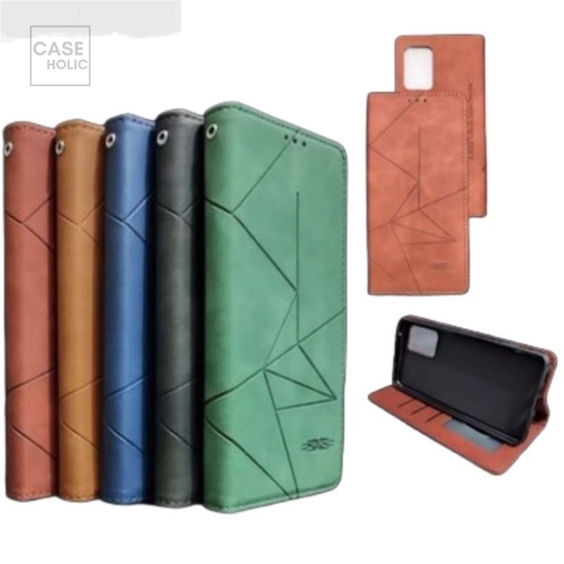 Flip Cover Premium SAMSUNG GALAXY A6 A6+ A7 A8 A8+ A9 2016 2017 2018 A710 A720 A750 Leather Case Pre