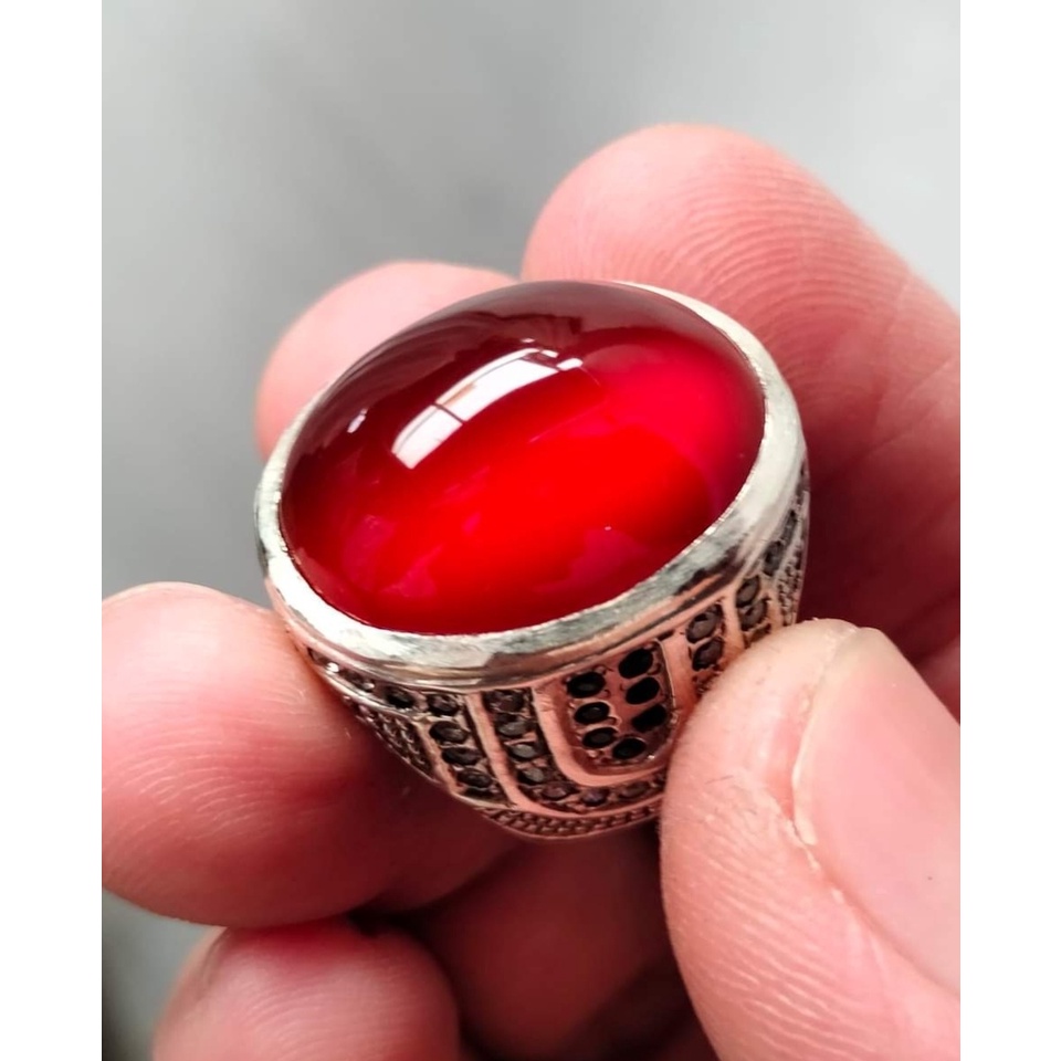 Natural Red Obi bacan obi merah size kantoran