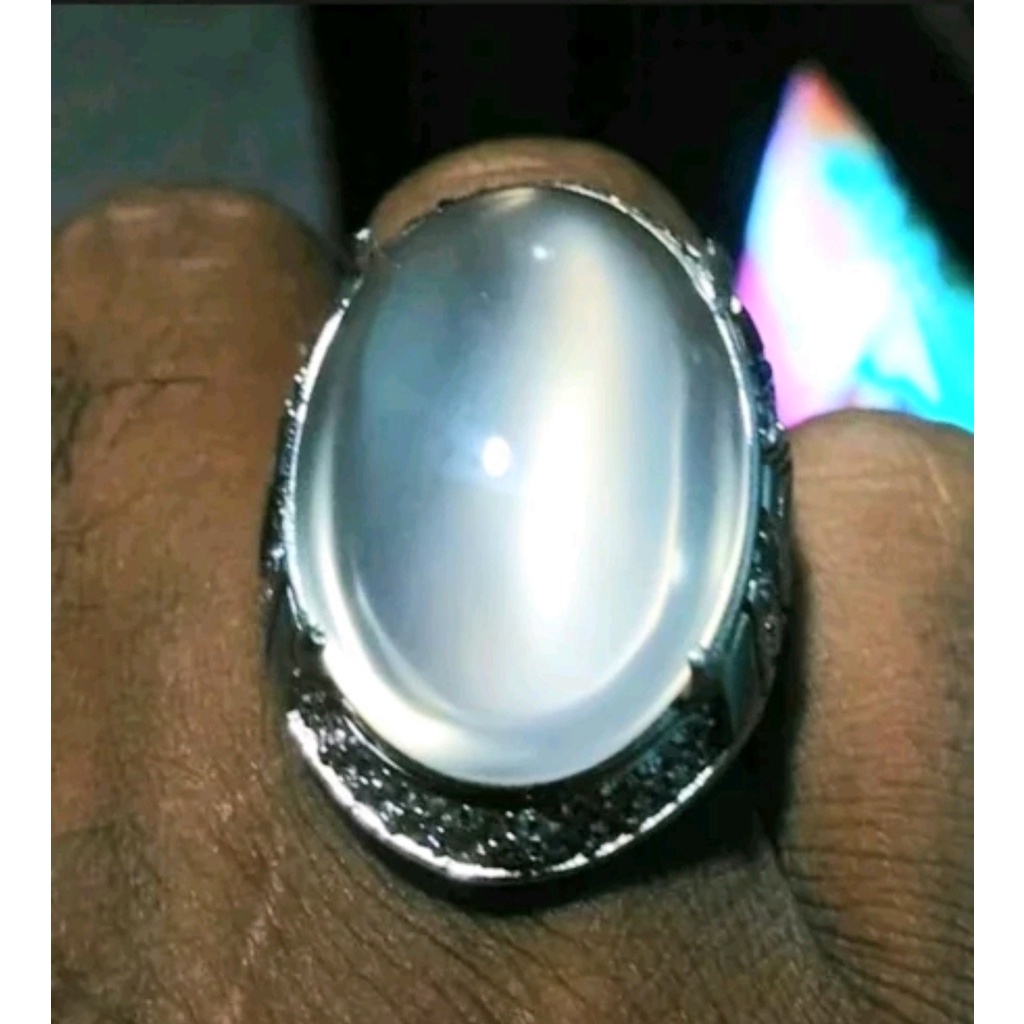 Natural White Obi bacan obi putih size kantoran