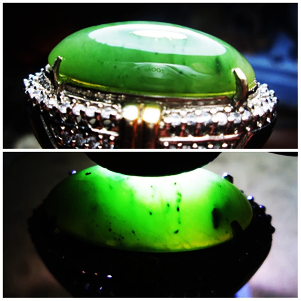 Natural Nephrite Jade Giok Aceh super HQ grade AA size jumbo