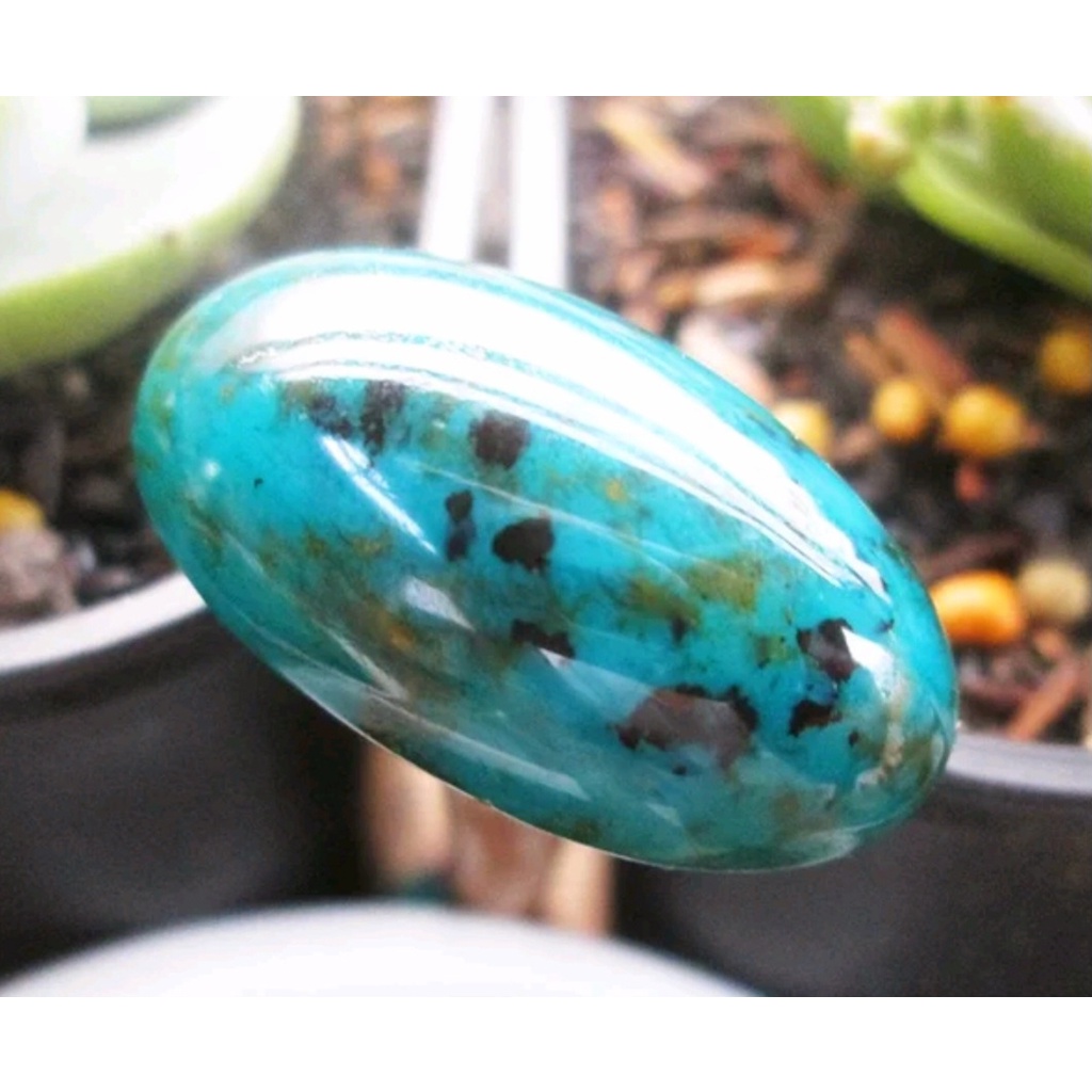 Natural Bacan Majiko Coklat Totol Kristal size jumbo mumbul 29mm
