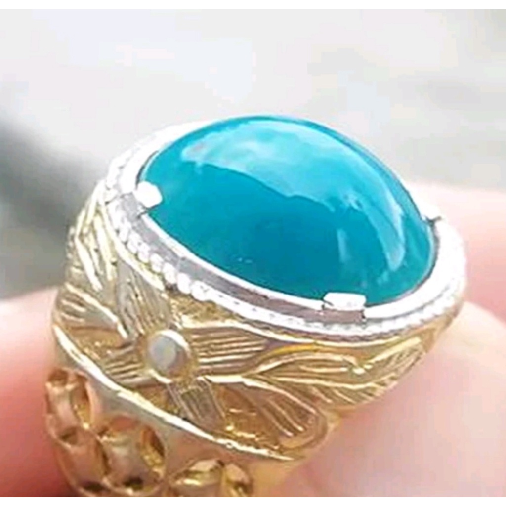 Natural Bacan Doko bluish kristal size kantoran