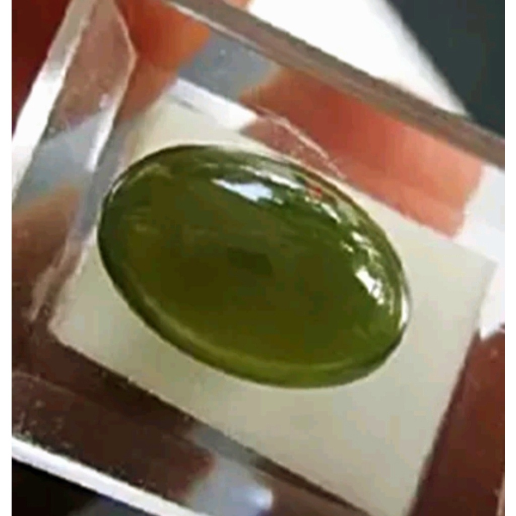 Natural Idocrase Bio Solar lawas Aceh cincau kristal size jumbo