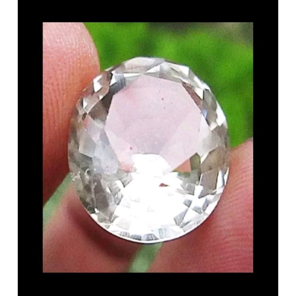Natural Kinyang Air Quartz Rock Crystal Cating Berlian Origin Bangka Belitung Cek Videonya Gan
