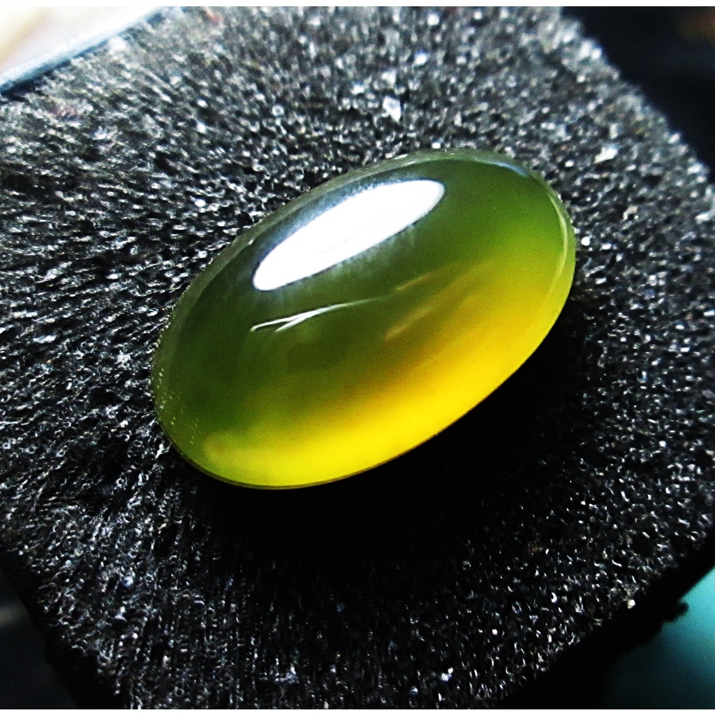 Lot 2pc Idocrase Bio Solar Cincau Aceh Kristal size kantoran