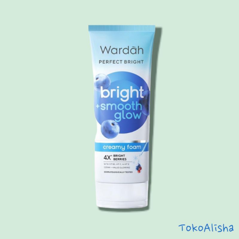 AB WARDAH PERFECT BRIGHT SMOOTH GLOW / OIL CONTROL / COOLING BRIGHT 100ML FACE WASH