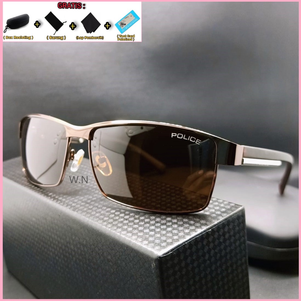 BEST STYLE SUNGLASSES SPORT KACAMATA POLICE P24 GAYA OUTDOOR INDOOR KACAMATA MOTOR KACAMATA GAYA