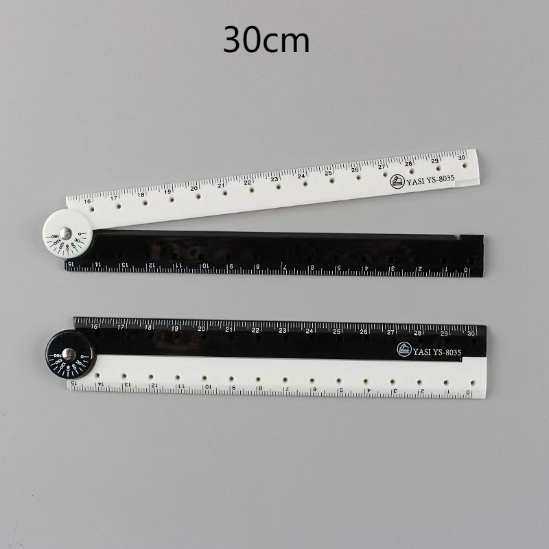 

Penggaris Lipat 30Cm/ Penggaris Lipat Penggaris Sederhana Grafis Hitam Putih