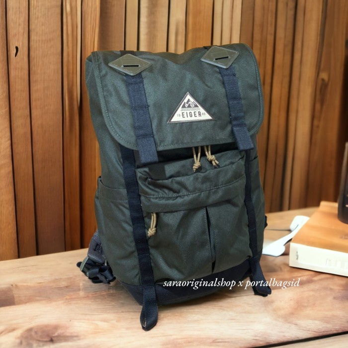 Eiger Mileage Backpack 28L Tas Ransel  Daypack Pria Original