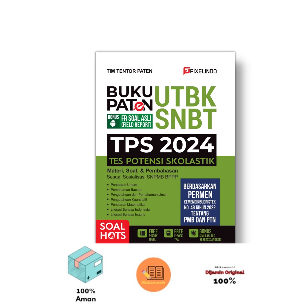 BUKU PATEN UTBK SNBT TPS 2024