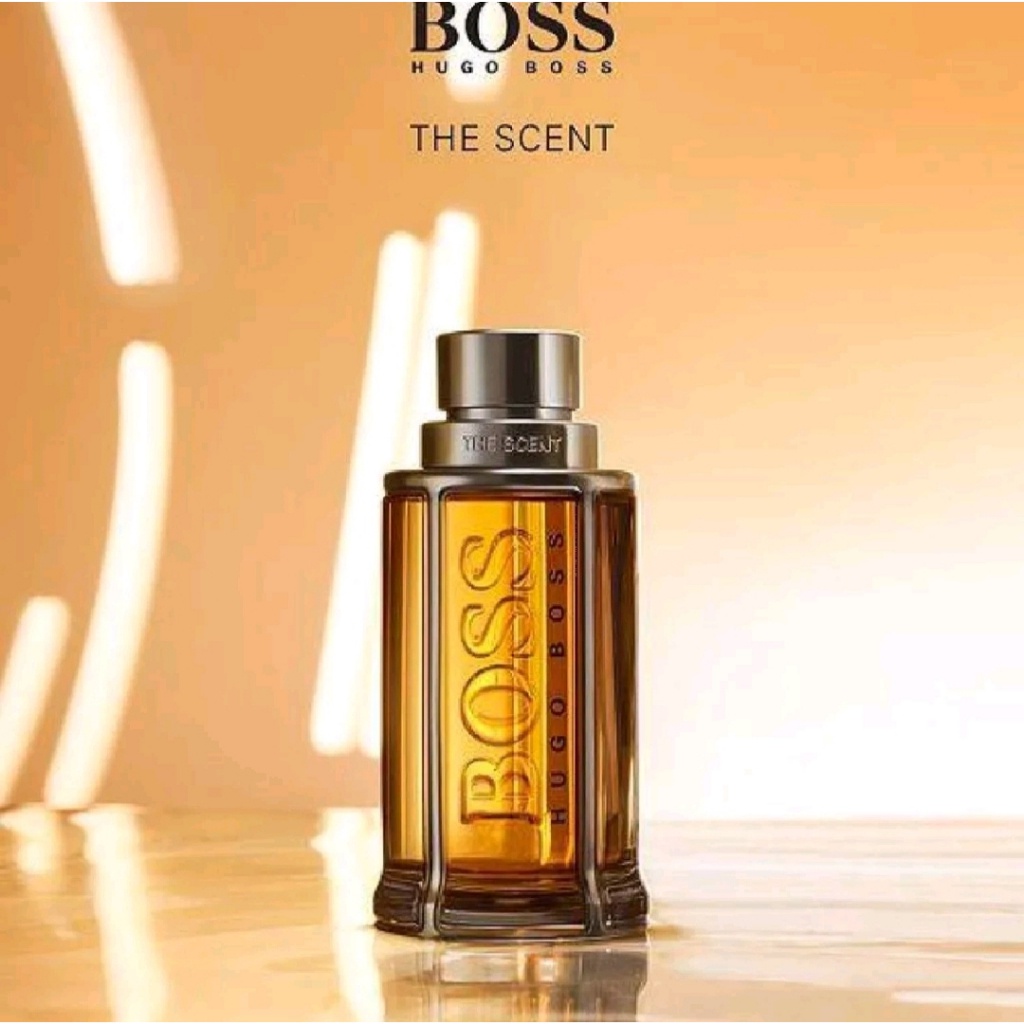 Best Seller Parfum Pria Hugo Boss Scent Man EDT 100mL Free Ongkir Bisa Bayar Ditempat ( COD )