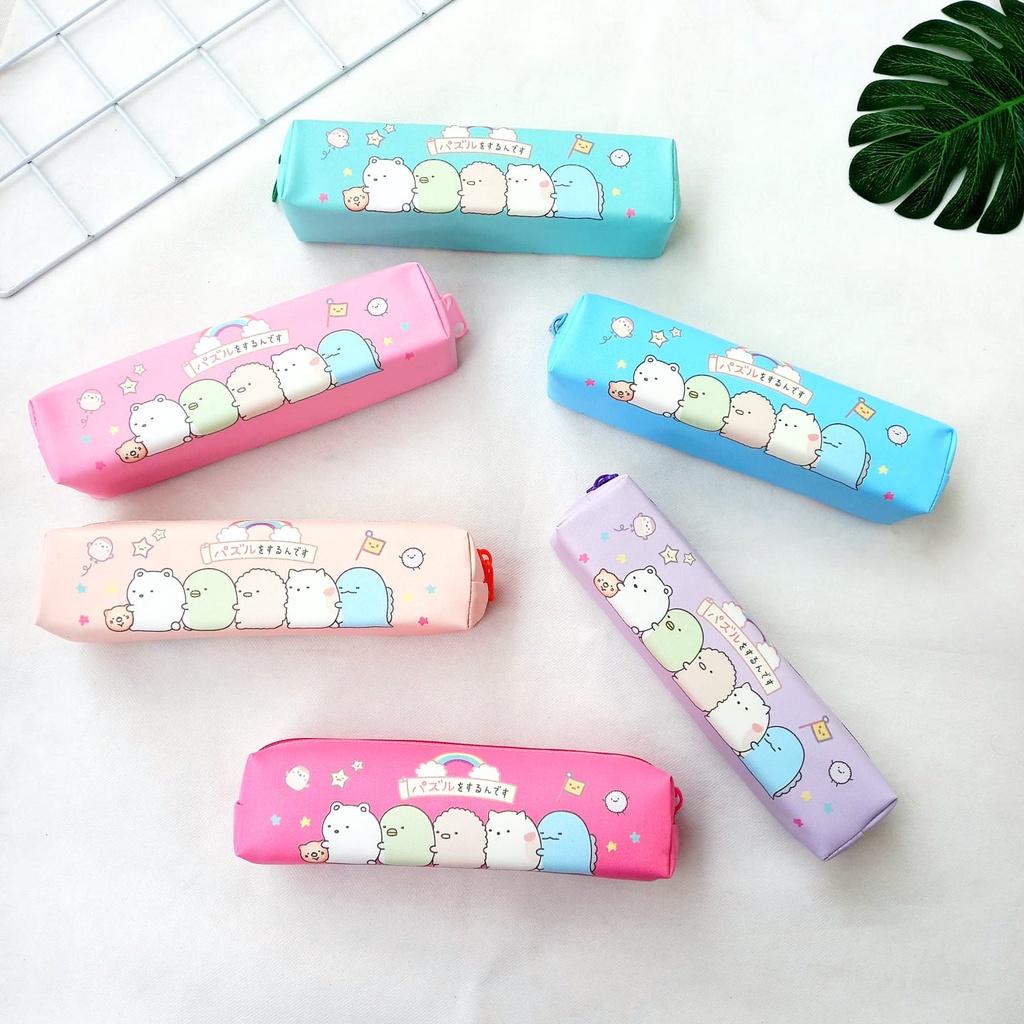 

Pouch Kotak Pensil Tempat Pensil Mini Motif Hamster Lucu