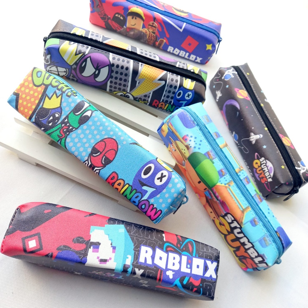 

Pouch Tempat Pensil Anak Kotak Pensil Karakter Mini Game Series