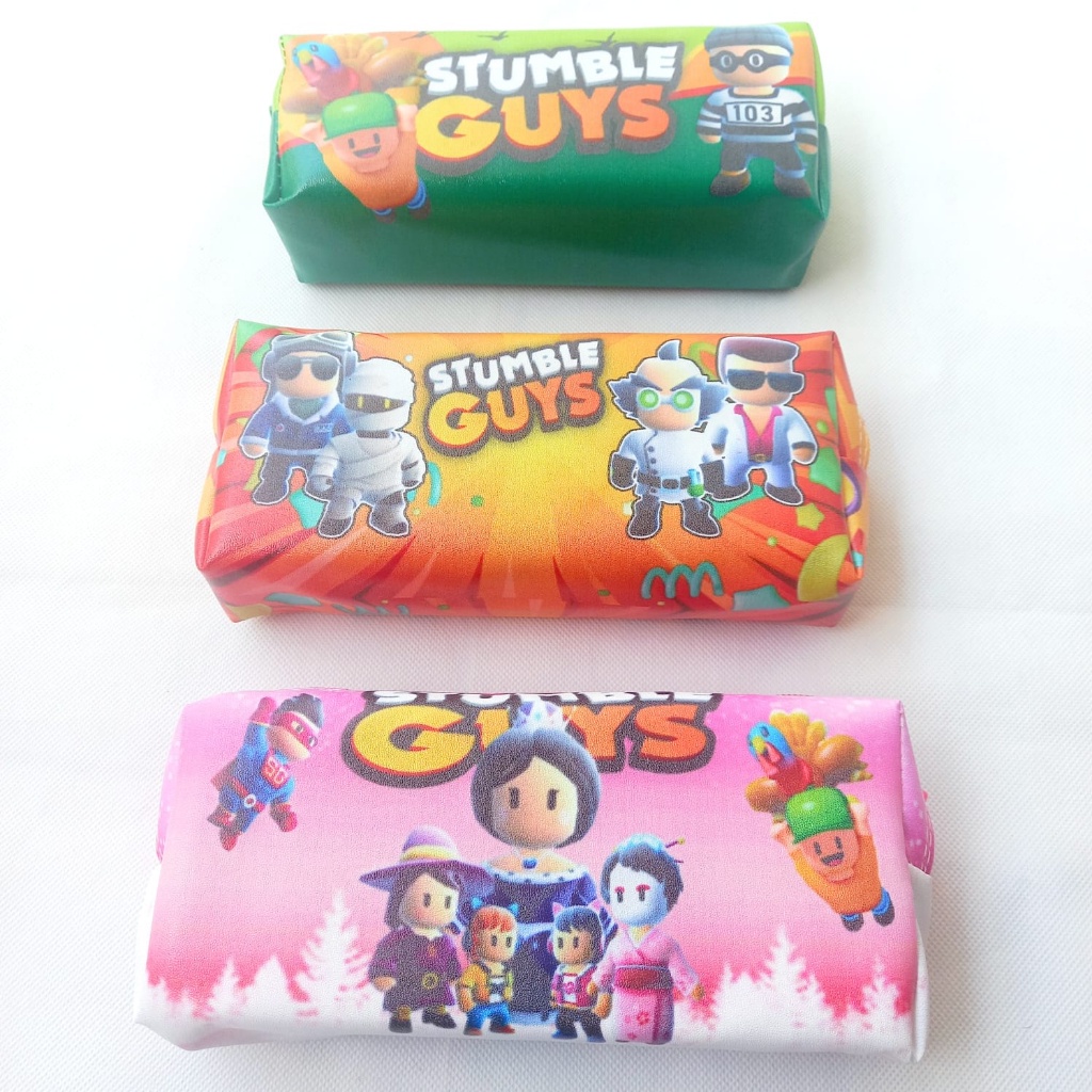 

Pouch Tempat Pensil Anak Karakter Stumble Guys Jumbo Fancy Pouch