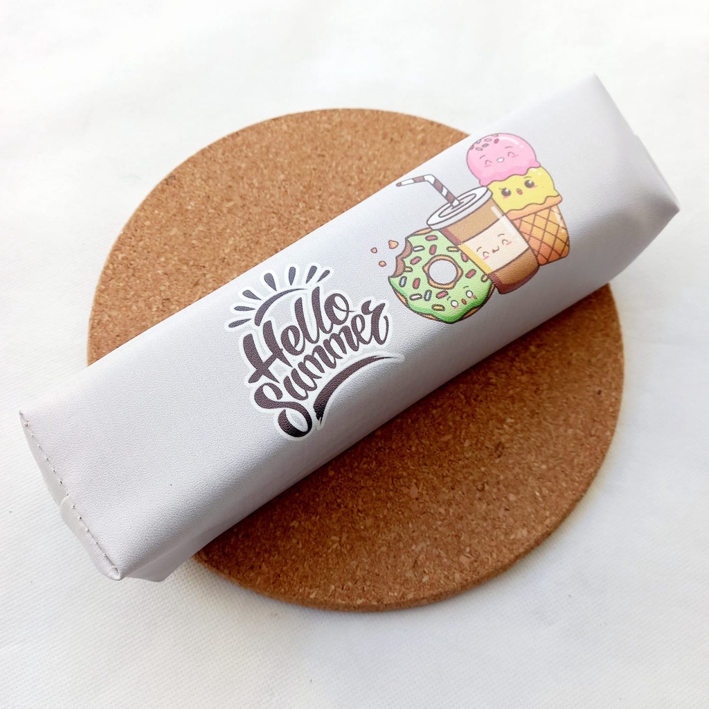 

Pouch Tempat Pensil Motif Ice Cream Lucu Tepak Pensil Unik