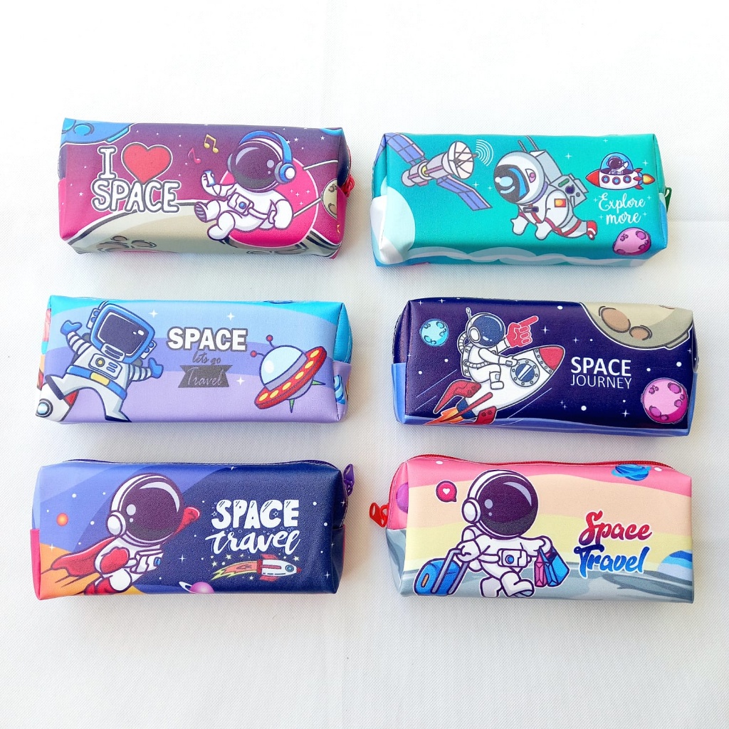 

Pouch Kotak Pensil Karakter Tempat Pensil Fancy Pouch Motif Kartun