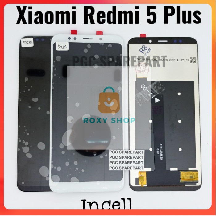 Incell LCD Touchscreen Fullset Xiaomi Redmi 5 Plus  5plus  5+