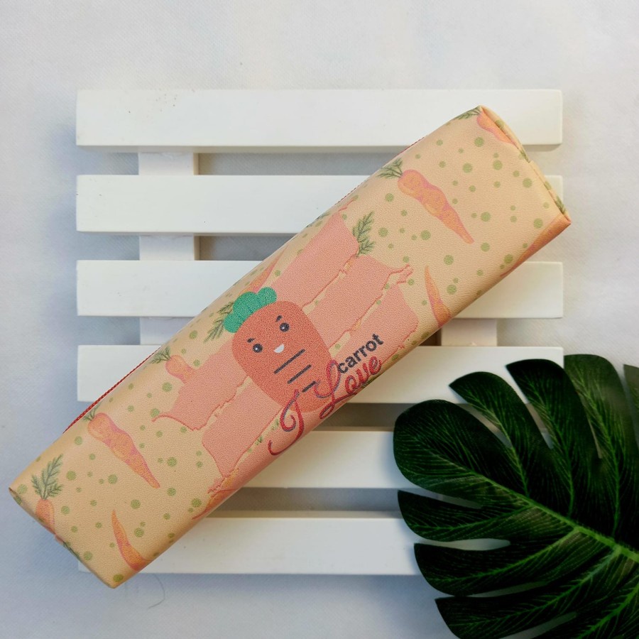 

Untuk anak Kotak Pensil Tempat Pensil Motif Sayuran Lucu Unik Zipper Bag
