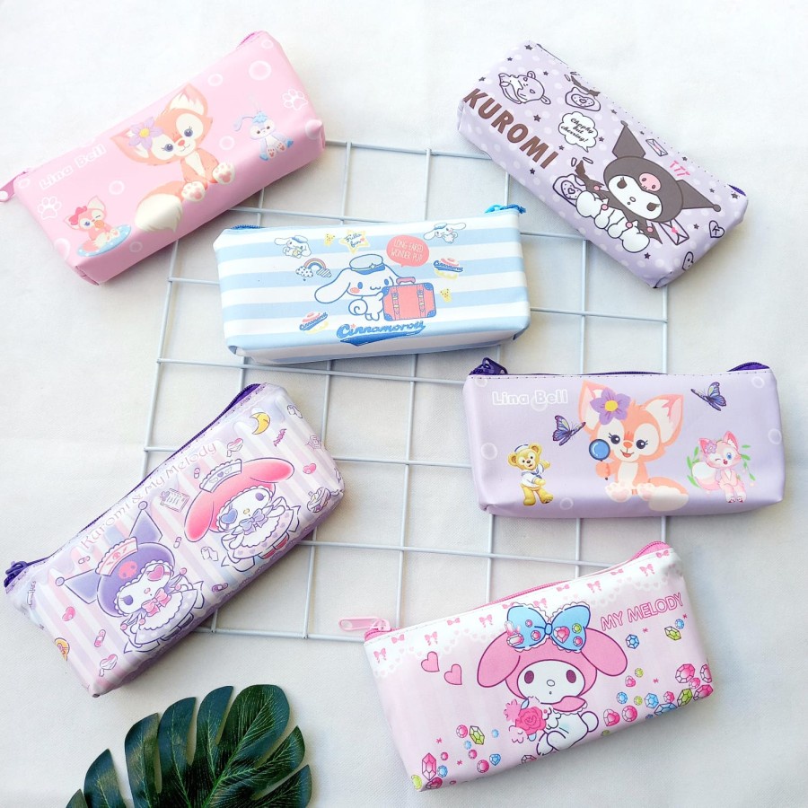 

Untuk anak Tempat Pensil Kuromi Karakter Medium Size
