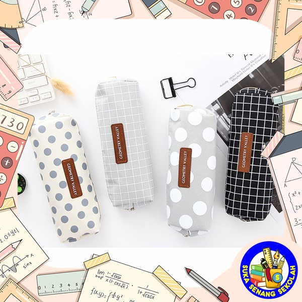 

Untuk anak Kotak Pensil Tabung Geometry Valley SK0056