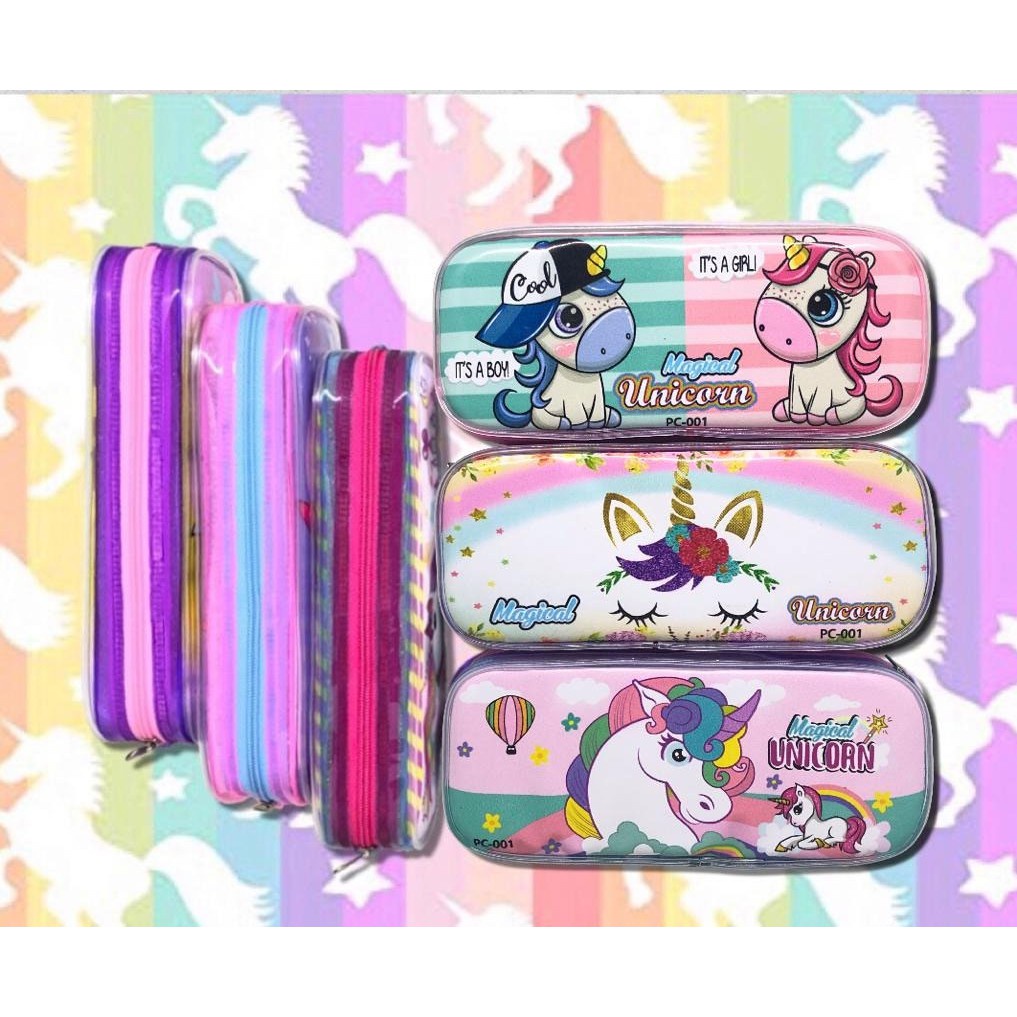 

Untuk anak Trending!! Tempat Pensil Mika Kuda Unicorn