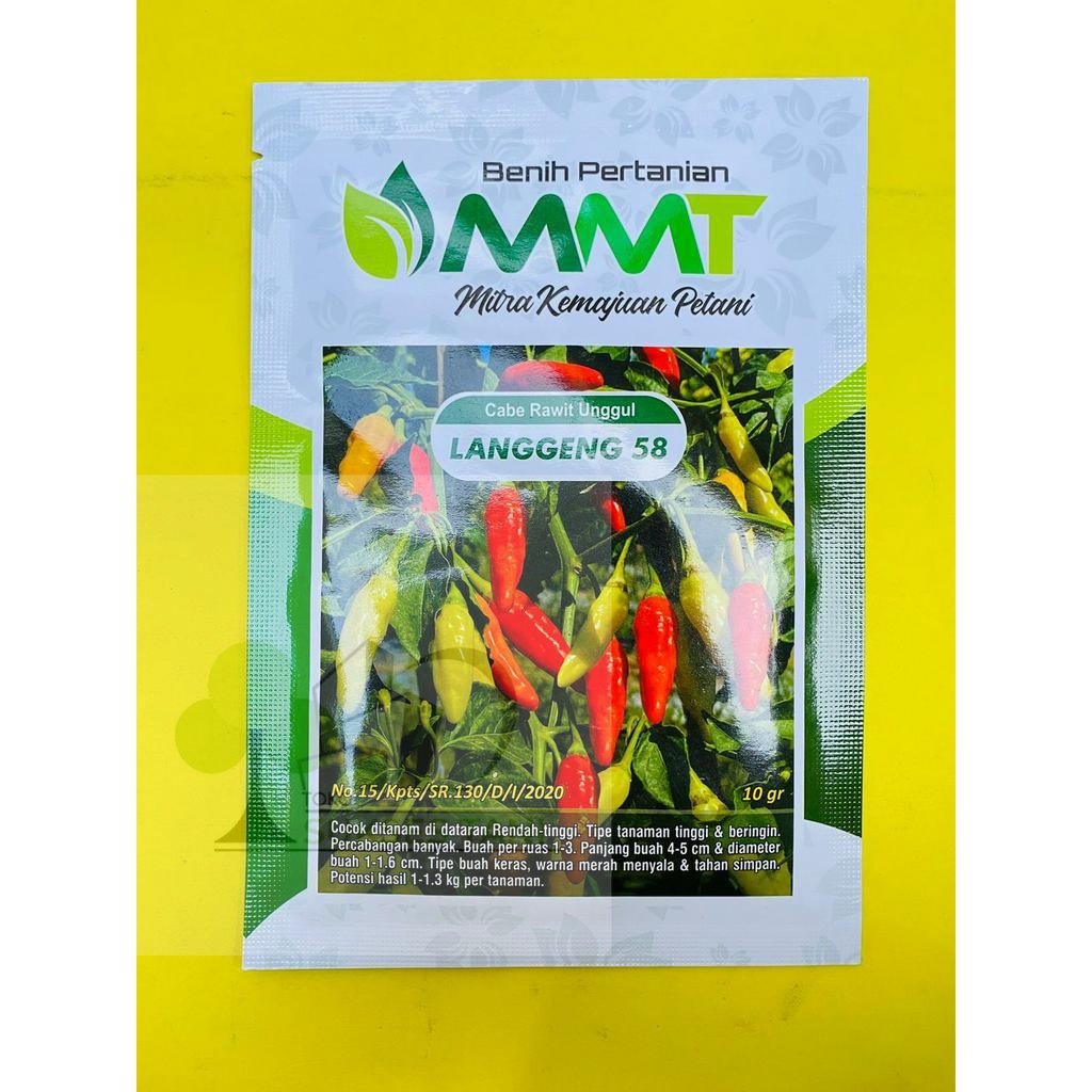 Benih Cabe Rawit LANGGENG 58  kemasan  10gr dr MMT