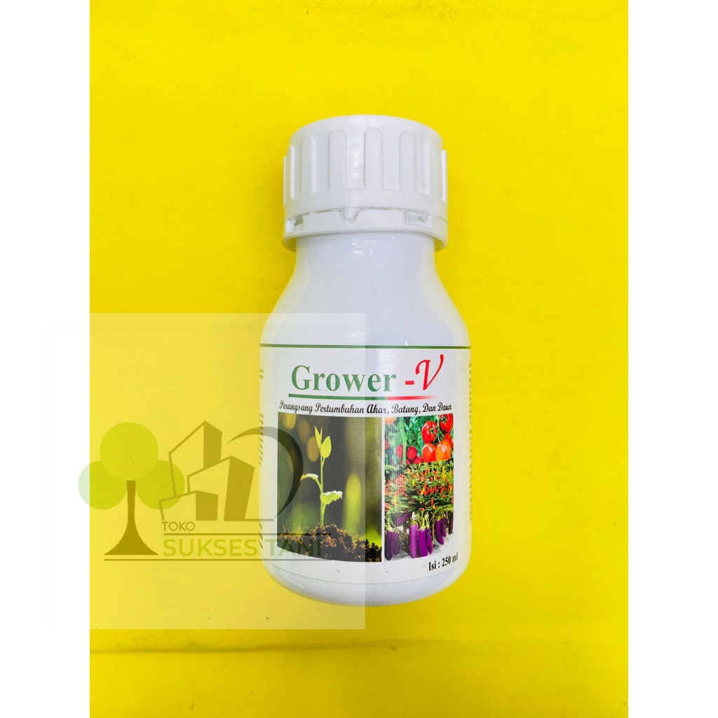 GROWER - V perangsang pertumbuhan akar, batang, daun dari Immortal agro wijaya . kemasan  250ml