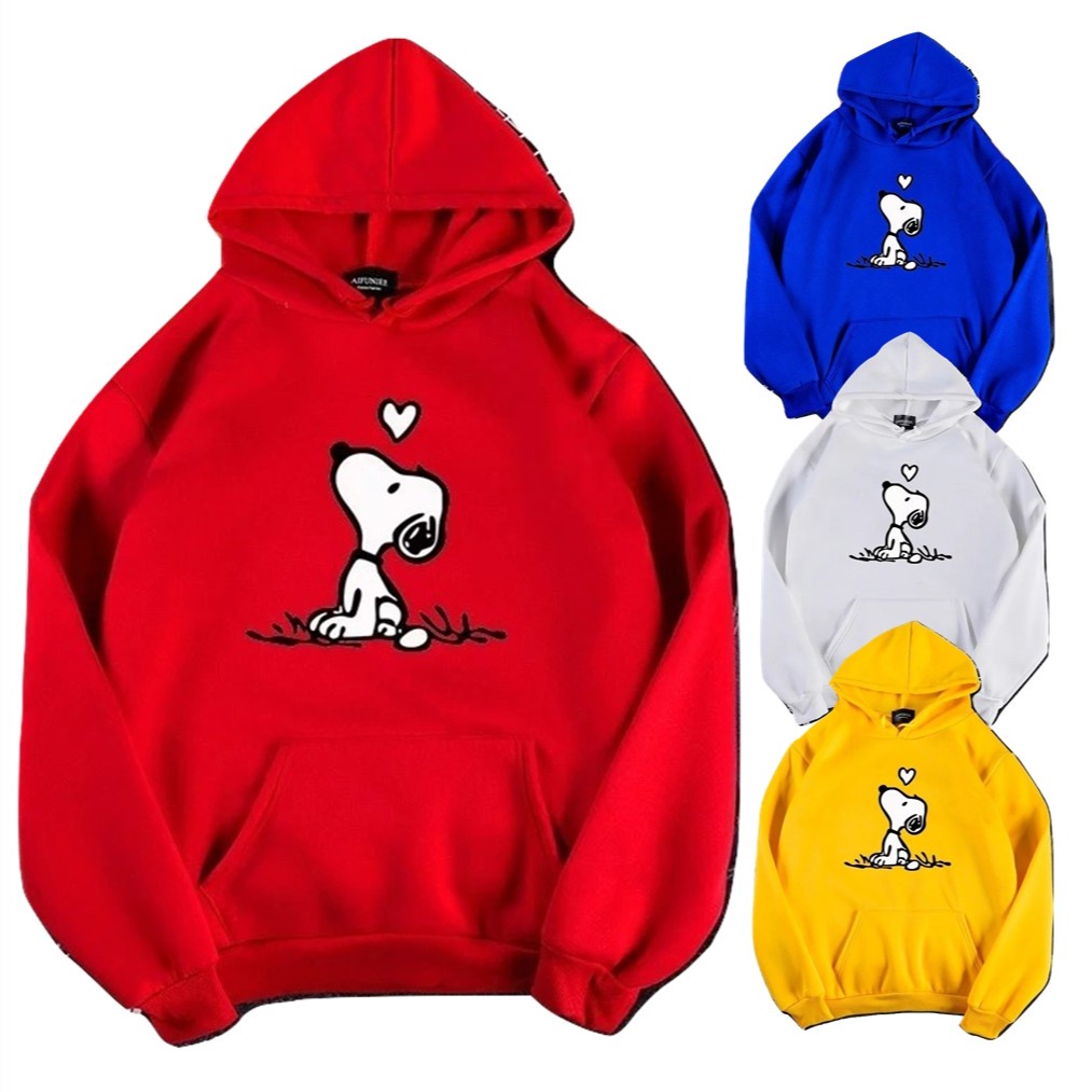 Hoodie Hodie OOTD Anak Laki Laki Perempuan Snopy Umur 1 2 3 4 5 6 7 Tahun Cewek Cowok Murah