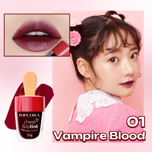 Implora Cheek and Lip tint - Vampire Blood