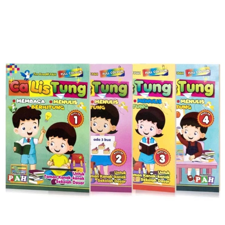 Persiapan Ajaran Baru Buku CALISTUNG Untuk TK & SD