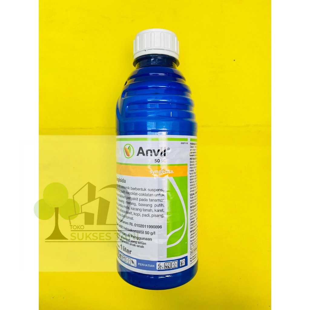 Fungisida sistemik ANVIL 50sc dari syngenta.  kemasan  1liter