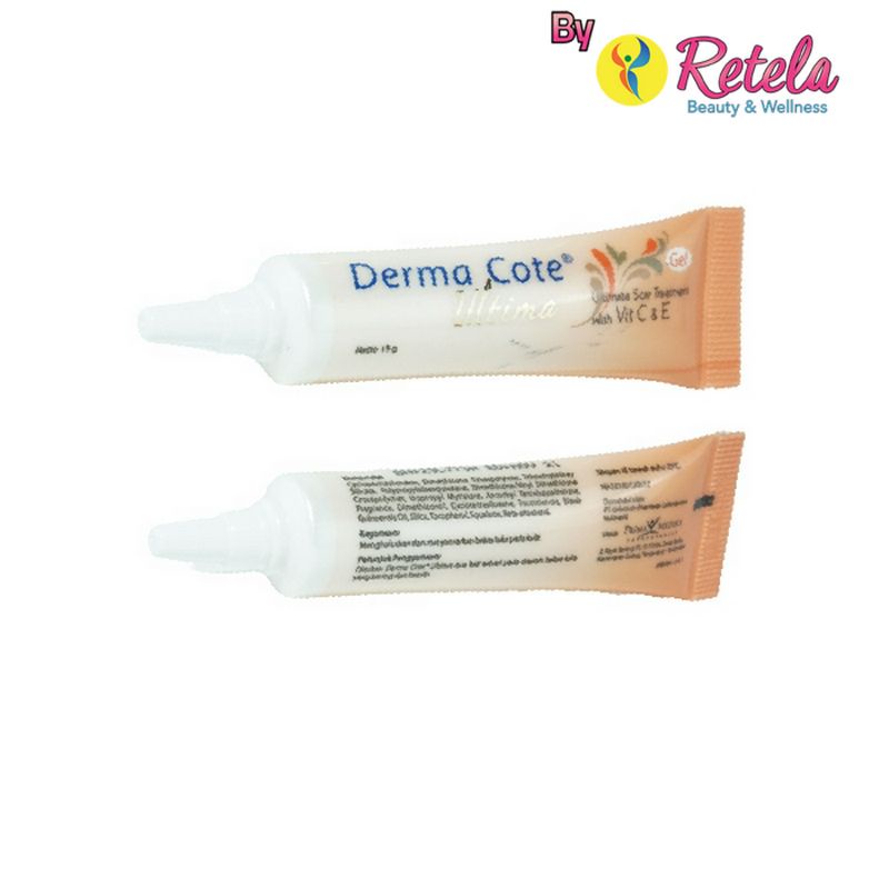DERMA COTE ULTIMA 15G /PENYAMAR BEKAS LUKA / KELOID/STRETCHMARK