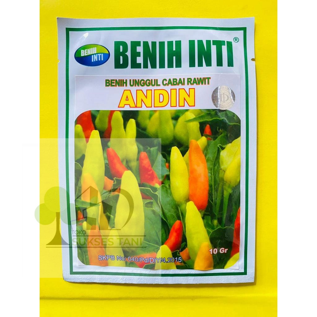Benih Cabe Rawit ANDIN  kemasan 10gr PT Dinasty Inti Indonesia