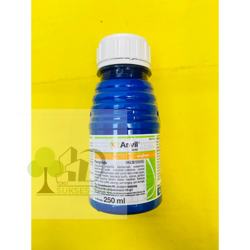 Fungisida sistemik ANVIL 50sc dari syngenta.  kemasan  250ml