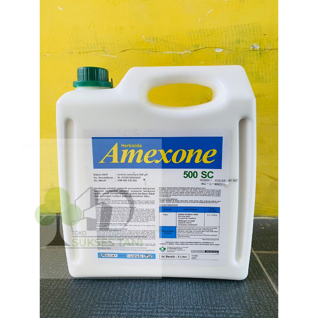 Herbisida AMEXONE 500SC isi 5L dr PT. Petrokimia Kayaku