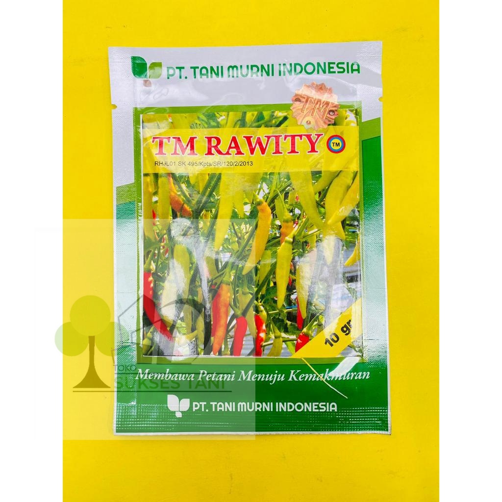 Benih Cabe Rawit TM RAWITY  kemasan  10gr dr PT. Tani Murni Indonesia