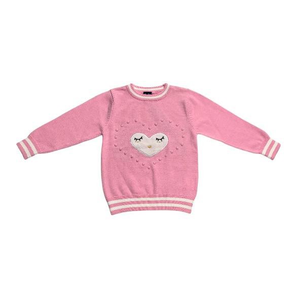 Baju Anak Perempuan Musim Dingin Girl Winter Sweater Hangat Motif Fashion Import