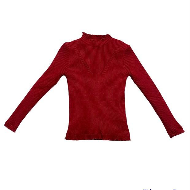 Baju Rajut Anak Perempuan Lengan Panjang Musim Dingin Girl Winter Knitted Sweater Import