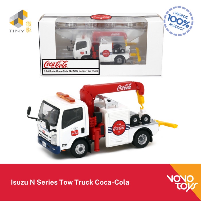 Tiny Diecast Isuzu N Series Tow Truck Coca Cola Coke051