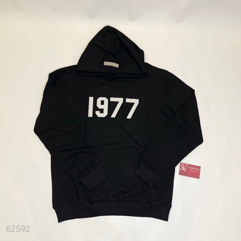 Vs Hoodie Fear Of God FOG Essentials 1977 Black Vv2