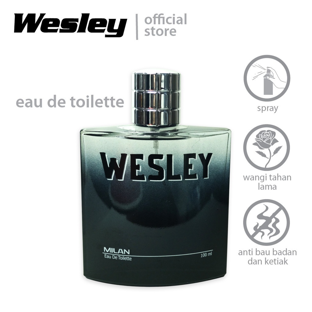 Wesley Eau De Toilette Parfum Pria 100 ml
