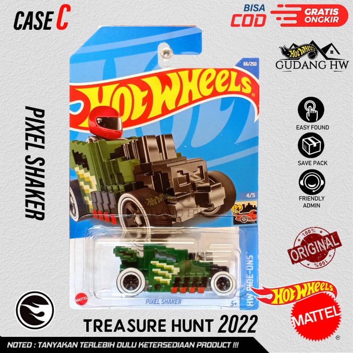 HOT WHEELS TREASURE HUNT 2022 PACKED SYSTEM - CASE Q