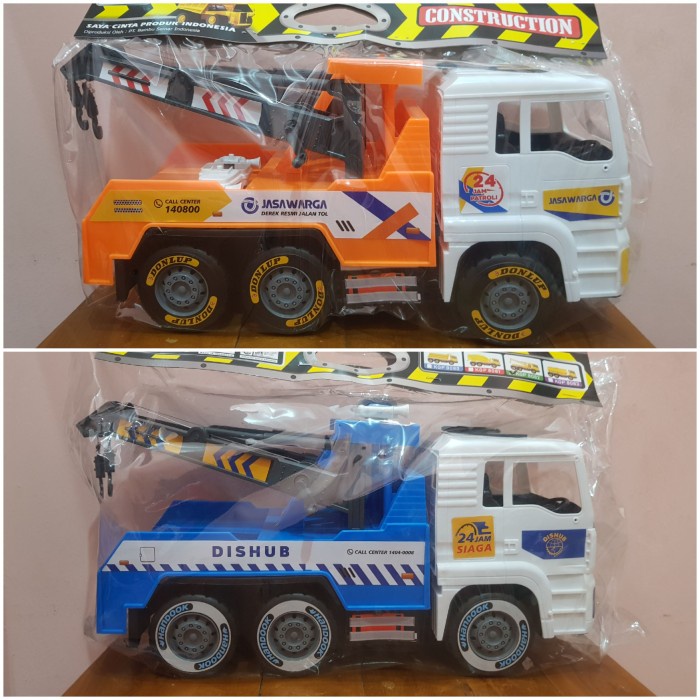 Mainan Mobil Derek Ukuran Besar - Mainan Mobil Derek Jasamarga Dishub