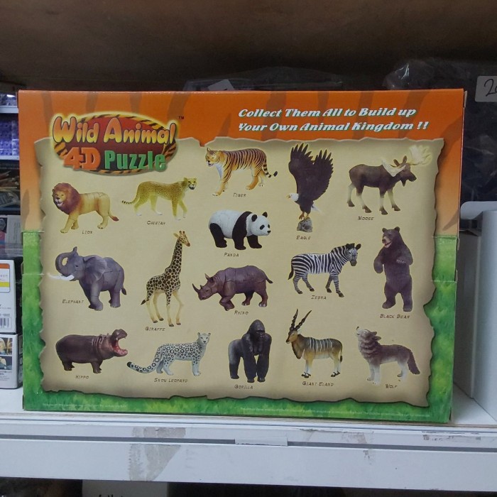 PUZZLE 4D MASTER WILD ANIMAL 23004