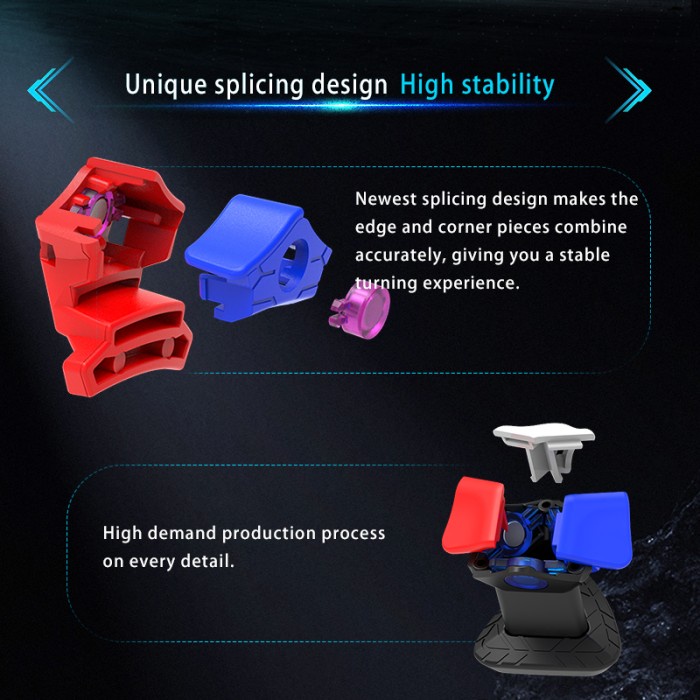 Rubik DianSheng Galaxy Gigaminx M Magnetic Megaminx 5x5 Stickerless