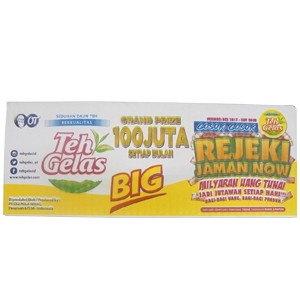 

Teh Gelas Minuman Teh Alami Big Cup 250 ml - Karton