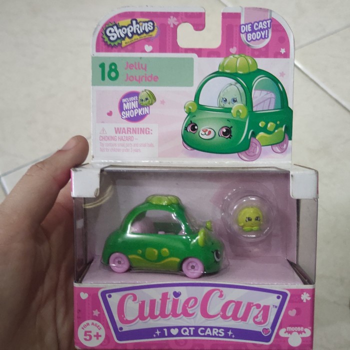 Shopkins CutieCar series diecast cutie cars mobil - lemon