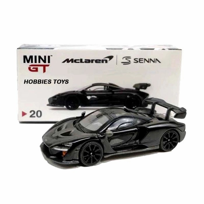 Mini GT 20 Mclaren Senna Onyx Black
